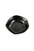 Салатник с волнообразным краем Porland d 17 см h 4 см 415 мл фарфор цвет черный Seasons (366415) фото
