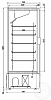 Холодильный шкаф Ариада R700 MSPW фото