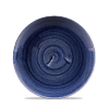 Тарелка мелкая без борта Churchill Stonecast Patina Cobalt Blue PABLEVP81 фото