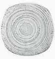 Тарелка квадратная Porland NATURA 19 см (184419)