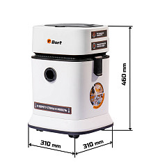 Пылесос для сухой и влажной уборки Bort BSS-1125 в Санкт-Петербурге, фото 5