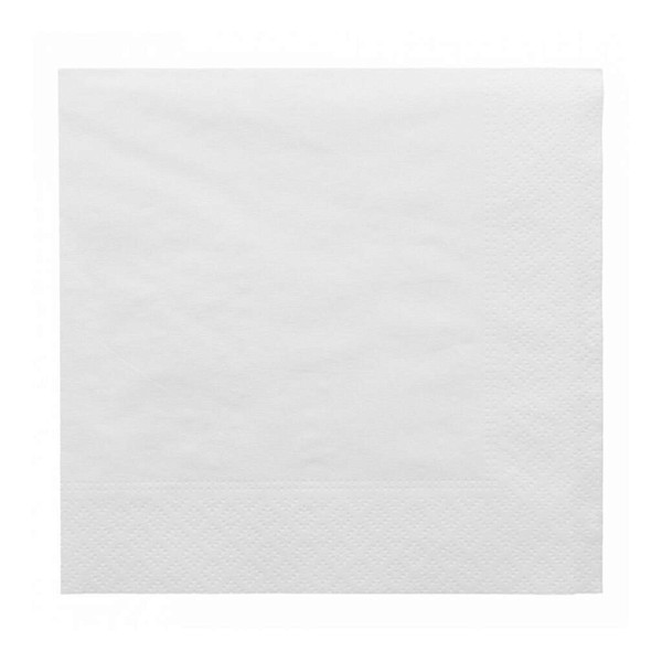 Салфетка бумажная двухслойная Garcia de Pou белая, 30*30 см, 100 шт/уп, бумага фото