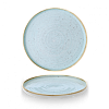 Тарелка мелкая с прямым бортом Churchill Chefs Plate, Stonecast Duck Egg Blue SDESWP261 фото