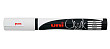 Маркер меловой UNI Mitsubishi Pencil Chalk PWE-5M 1,8-2,5 мм Белый
