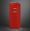 Отдельностоящий двухдверный холодильник Smeg FAB30LRD5 фото