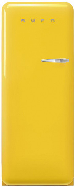 Отдельностоящий однодверный холодильник Smeg FAB28LYW5 фото