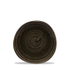 Тарелка мелкая Волна без борта Churchill Stonecast Patina Iron Black PAIBOG71 фото