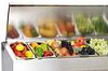 Холодильная витрина для ингредиентов Polair VTi4-G (1/3) с крышкой фото