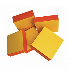 Коробка для кондитерских изделий Garcia de Pou 18*18*5 см, оранжевый-жёлтый, картон в Санкт-Петербурге фото