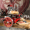 Слайсер Berkel Flywheel (Volano) Tribute красный на подставке фото
