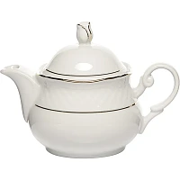 Афродита фарфор 400мл D=17,H=13см белый,золотой (6020-gold) фото