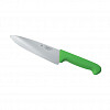 Шеф-нож P.L. Proff Cuisine PRO-Line 20 см, зеленая пластиковая ручка фото