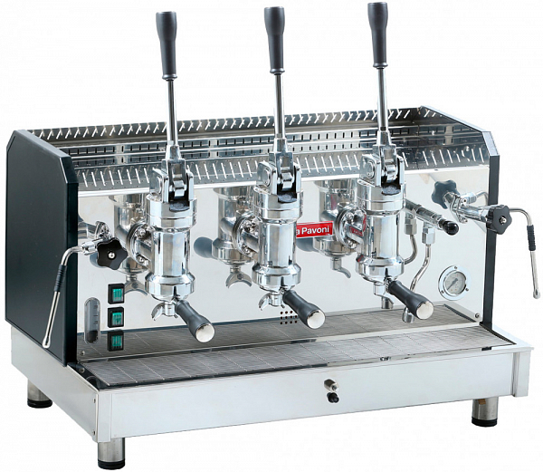 Рожковая кофемашина La Pavoni VASARI3L черная фото