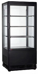 Шкаф-витрина холодильный Cooleq CW-70 Black в Санкт-Петербурге, фото