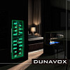 Винный шкаф двухзонный Dunavox DX-104.375DSS фото
