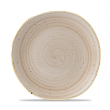 Тарелка мелкая Волна  Stonecast Nutmeg Cream SNMSOG101 26,4 см