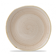 Тарелка мелкая Волна Churchill Stonecast Nutmeg Cream SNMSOG101 26,4 см в Санкт-Петербурге фото