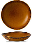 Салатник асимметричный  25,3 см, 1,1 л, коричневый HVBROGB11
