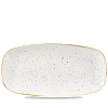 Блюдо прямоугольное Churchill CHEFS Stonecast Barley White SWHSXO111 фото