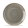 Тарелка мелкая круглая Churchill Stonecast Peppercorn Grey SPGSEVP81 21,7 см фото