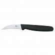 Нож для чистки овощей Коготь P.L. Proff Cuisine PRO-Line 7 см, пластиковая черная ручка