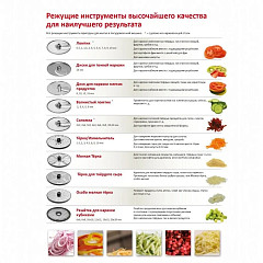 Овощерезка Hallde RG100, 220В в Санкт-Петербурге, фото 5