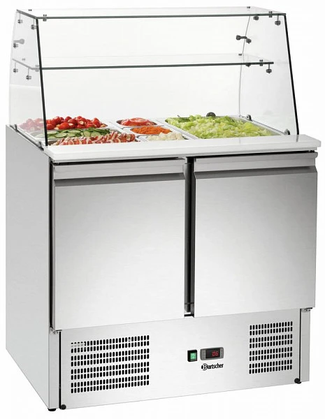 Стеклянная витрина Bartscher 900T2 фото