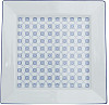Тарелка квадратная Porland BLUE PASSION 21 см (185621) фото
