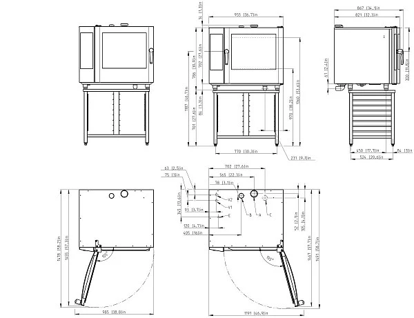 Пароконвектомат Retigo O611BC Vision II фото