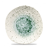 Тарелка мелкая Волна без борта Churchill 26,4см, цвет Mineral Green, Studio Prints MNGROG101 фото