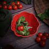 Салатник Casa di Fortuna d 12,5 см h 4,2 см, Tomato (CDF TM05) фото