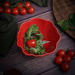 Салатник Casa di Fortuna d 12,5 см h 4,2 см, Tomato (CDF TM05) в Санкт-Петербурге, фото