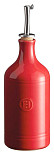 Бутылка для масла/уксуса Emile Henry Gourmet Style d 7,5см 0,45л, цвет гранат 021534
