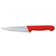 Нож поварской P.L. Proff Cuisine PRO-Line 16 см, красная пластиковая ручка (99005023) в Санкт-Петербурге фото