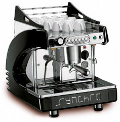 Рожковая кофемашина Royal Synchro 1gr 4l automatic черная в Санкт-Петербурге, фото