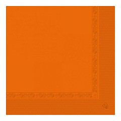 Салфетка бумажная двухслойная Garcia de Pou оранжевая, 39*39 см, 100 шт, бумага в Санкт-Петербурге фото