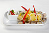 Блюдо прямоугольное Corone Collage 10'' 230х150мм фото