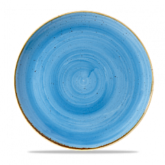 Тарелка мелкая круглая Churchill Stonecast Cornflower Blue SCFSEV111 28,8см, без борта в Санкт-Петербурге фото