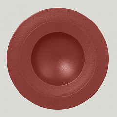 Тарелка круглая глубокая RAK Porcelain NeoFusion Magma 29 см (кирпичный цвет) в Санкт-Петербурге, фото