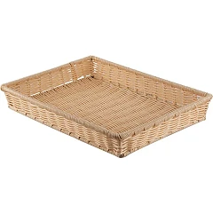 Корзина для хлеба плетеная Prohotel полиротанг ,H=60,L=420,B=315мм бежев. (3373/A01) в Санкт-Петербурге, фото