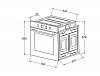 Духовой шкаф электрический Maunfeld AEOH.749W фото