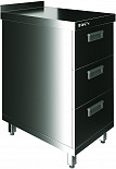 Стол закрытый Restoinox СП3Я-4/6-Б