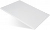 Доска разделочная Luxstahl 400х300х12 белая полипропилен фото