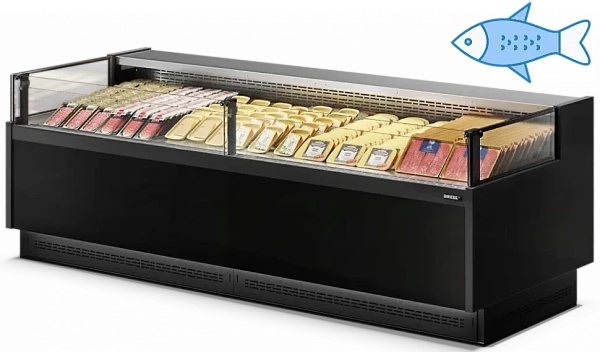 Холодильная витрина Dazzl Galaxy 090 190 рыба на льду SELF фото