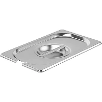 GN 1/4 сталь нерж. ,H=3,L=27,B=17см металлич. (04012021) фото