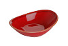 Соусник овальный Porland 7х11 см фарфор цвет красный Seasons (808110) фото
