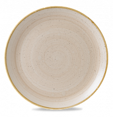 Тарелка мелкая круглая Churchill Stonecast Nutmeg Cream SNMSEV121 32,4см, без борта в Санкт-Петербурге фото