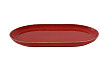 Блюдо овальное Porland 32х20 см фарфор цвет красный Seasons (118132)