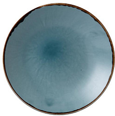 Тарелка глубокая Dudson 25,5 см, синяя HVBLPD251 в Санкт-Петербурге, фото