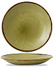 Тарелка глубокая Dudson 25,5 см, зеленая HVGRPD251 фото